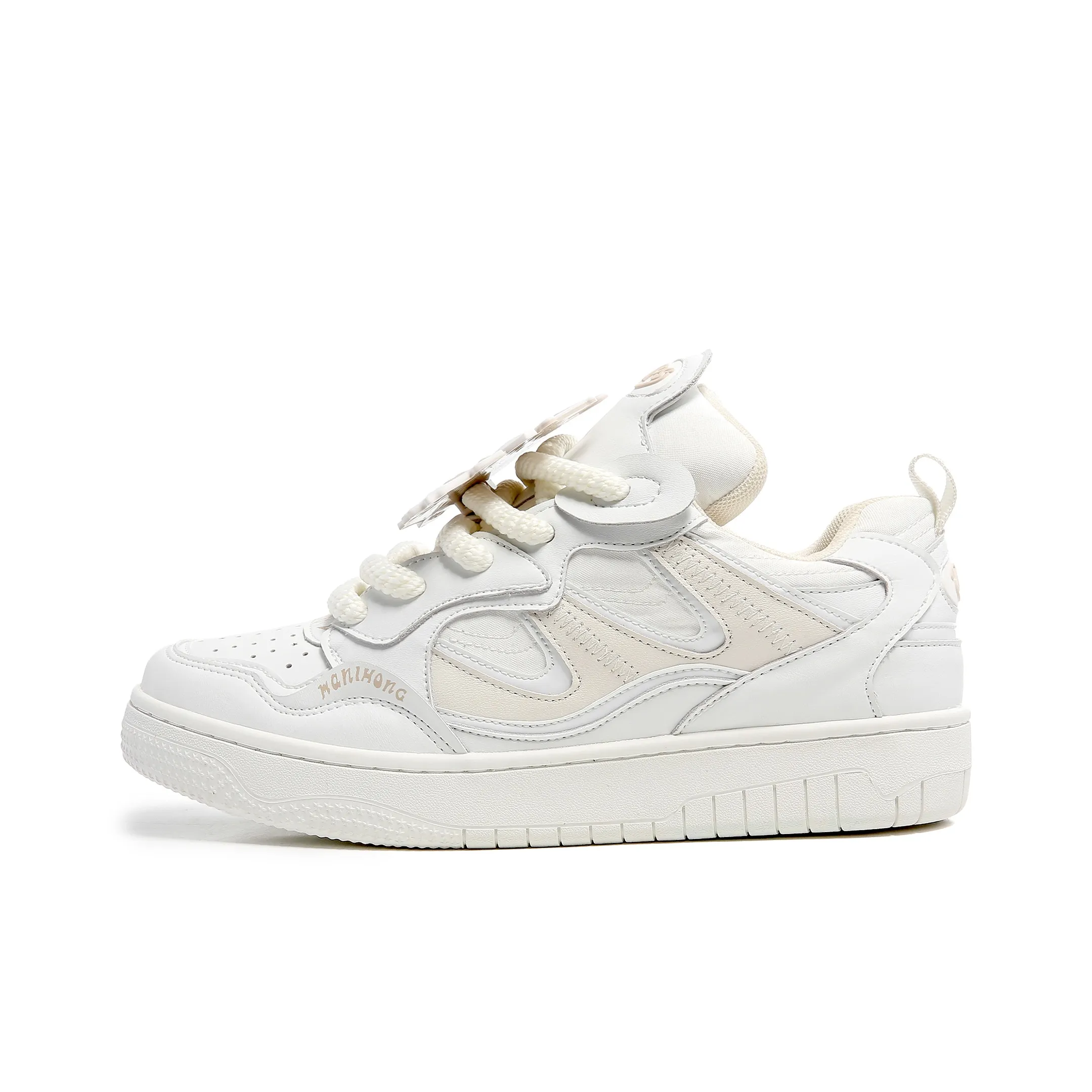 MR.PESIN Низкие кроссовки для скейтбординга унисекс белые