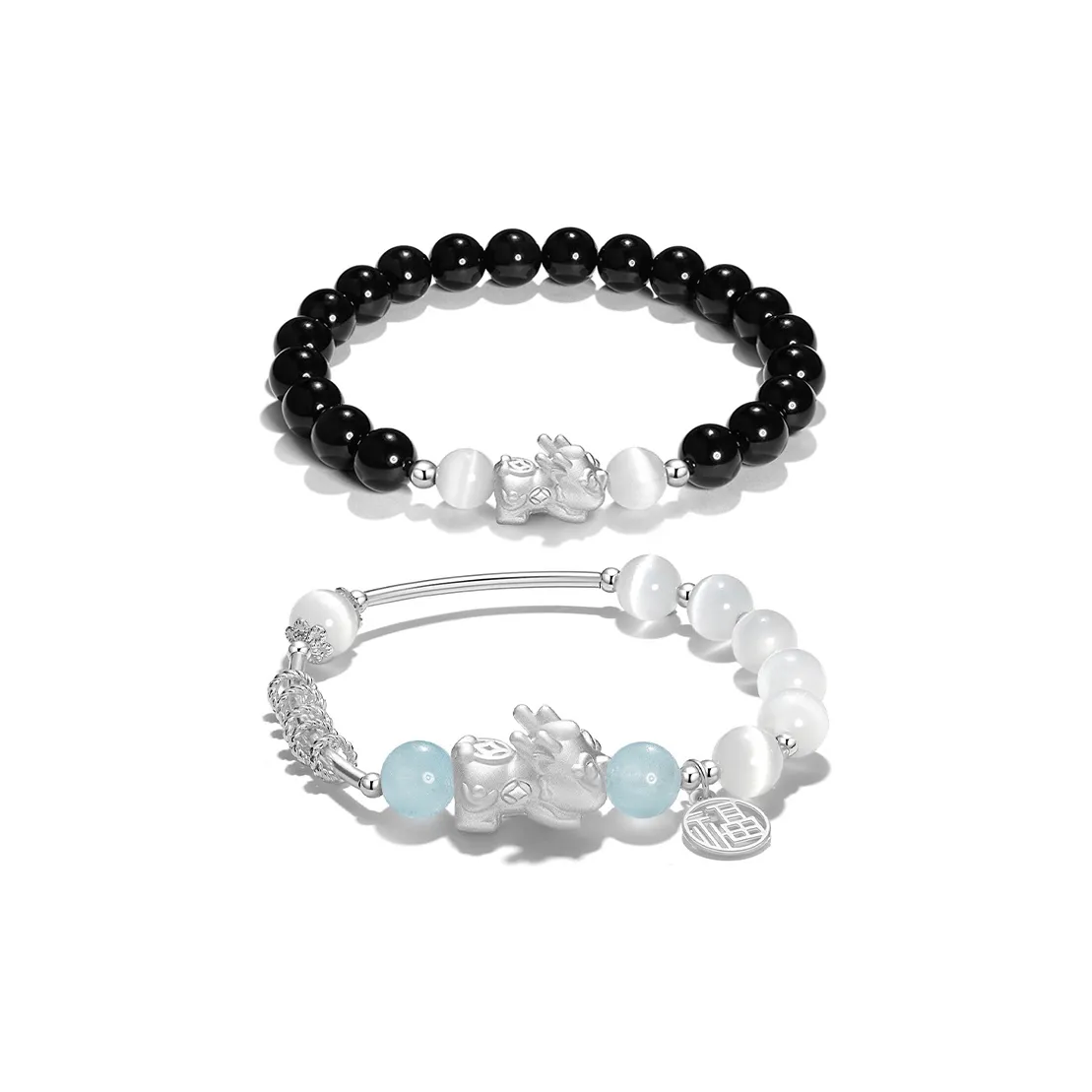 D.K.X Стекло Кошачий глаз Браслеты Унисекс