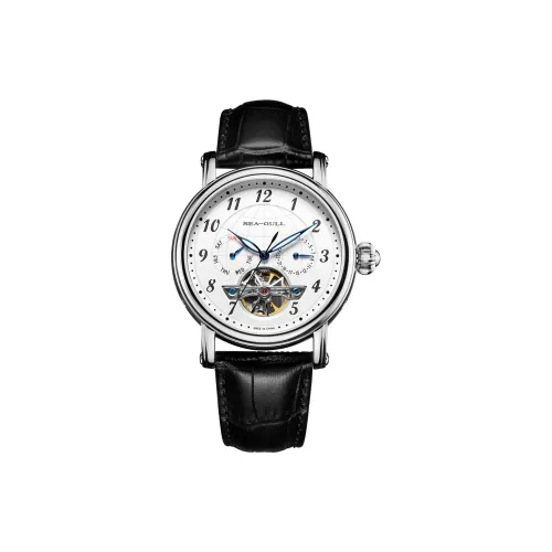 Sea Gull Автоматический Механический Movement Мужские LE BRASSUS Часы 42 мм Белые