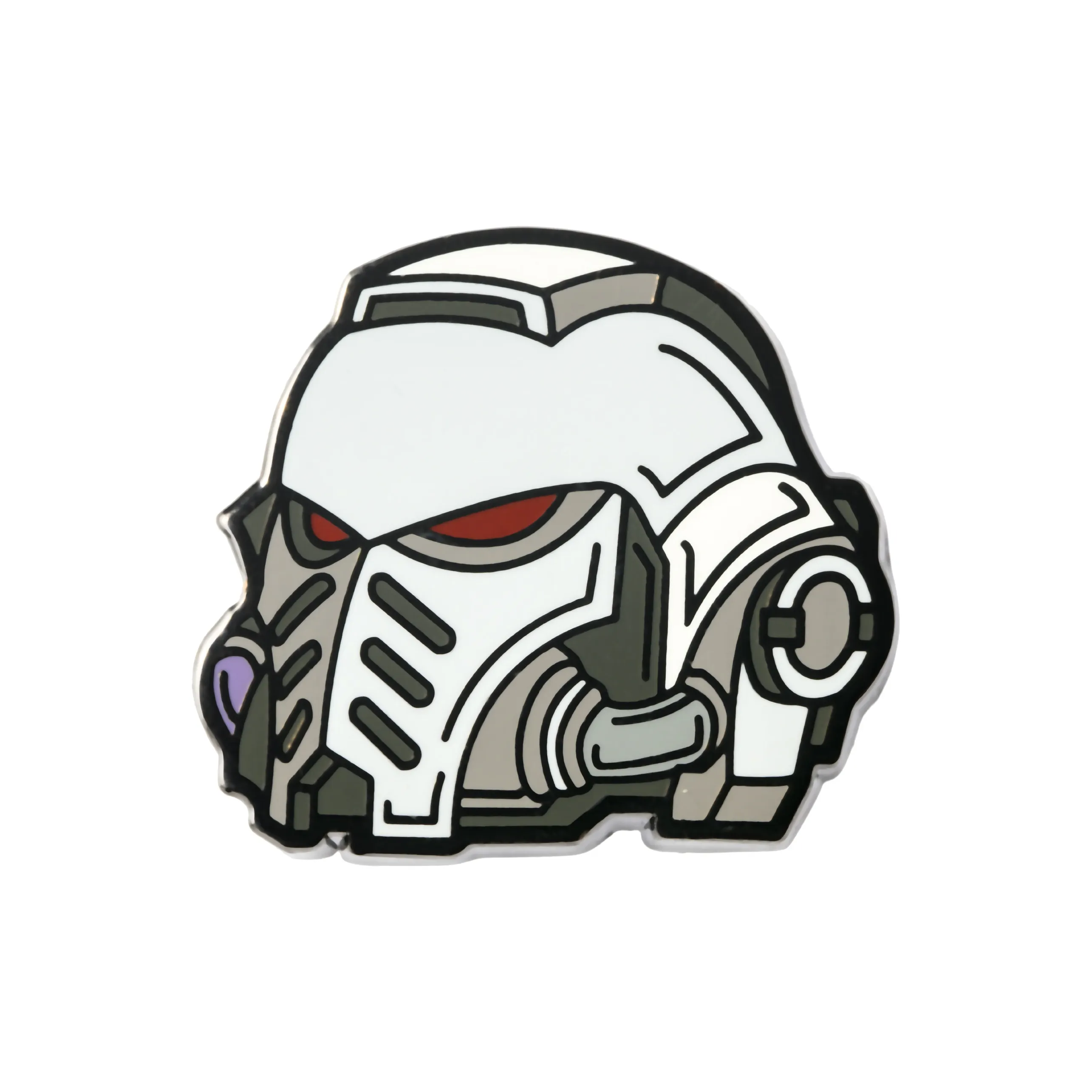 STARFORGED Hammer 40K Space Marines Imperial, Armed Forces Helmet Badges