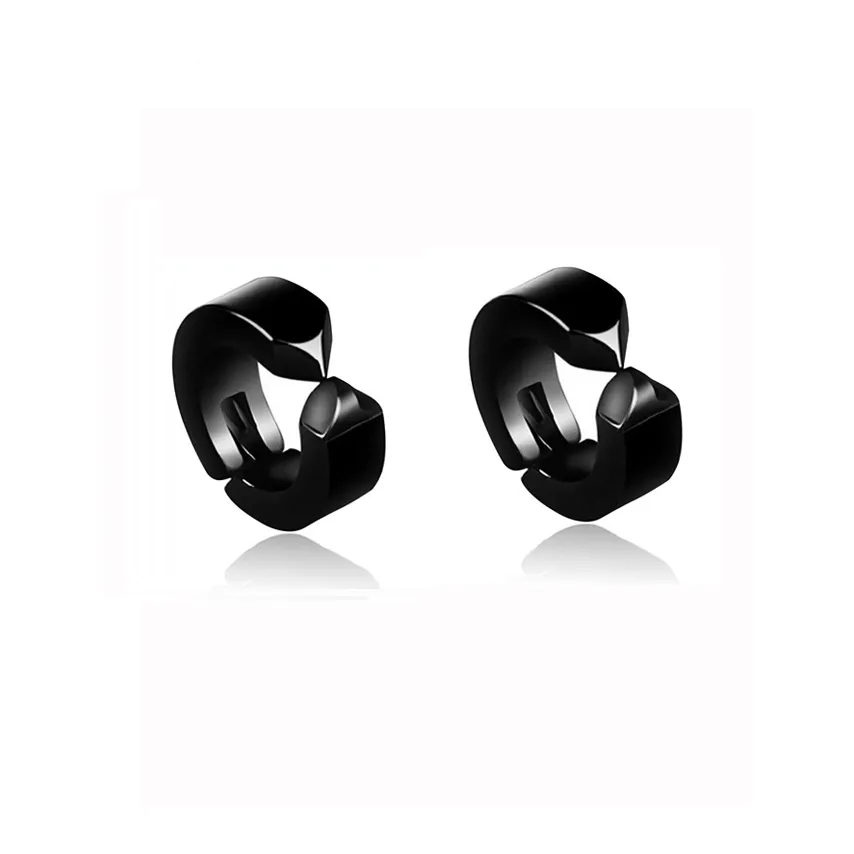 VERENA REINE Титановая сталь Нижняя заколка Серьги On Унисекс