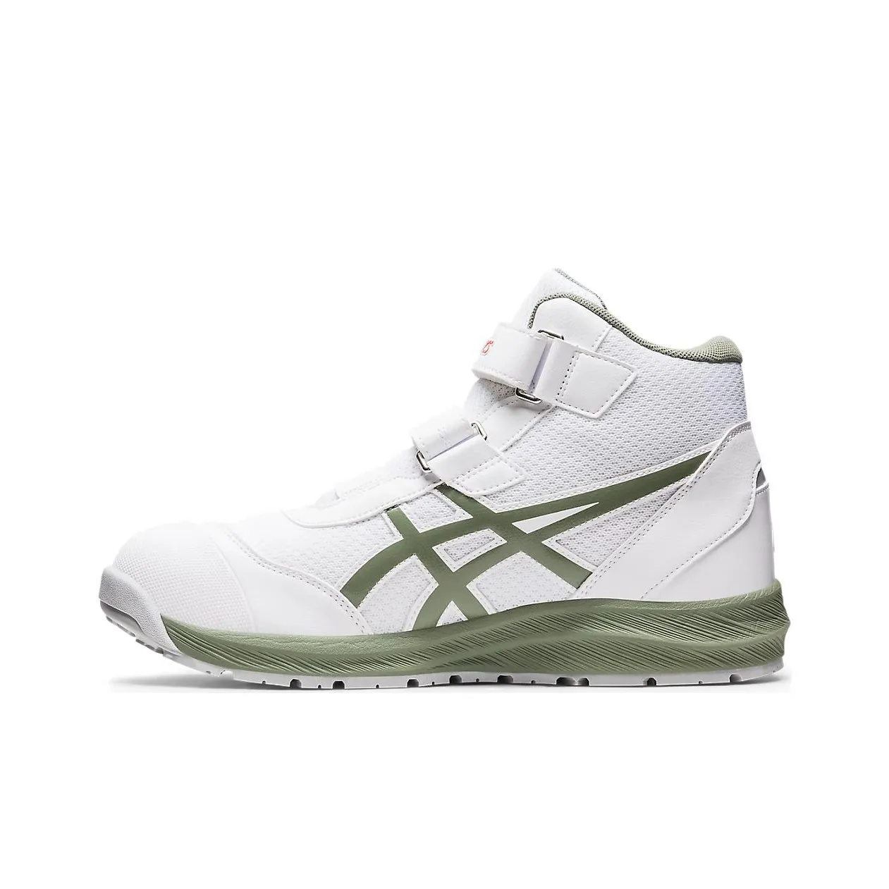 Asics Winjob CP216 High Top Casual Shoes Unisex White Green