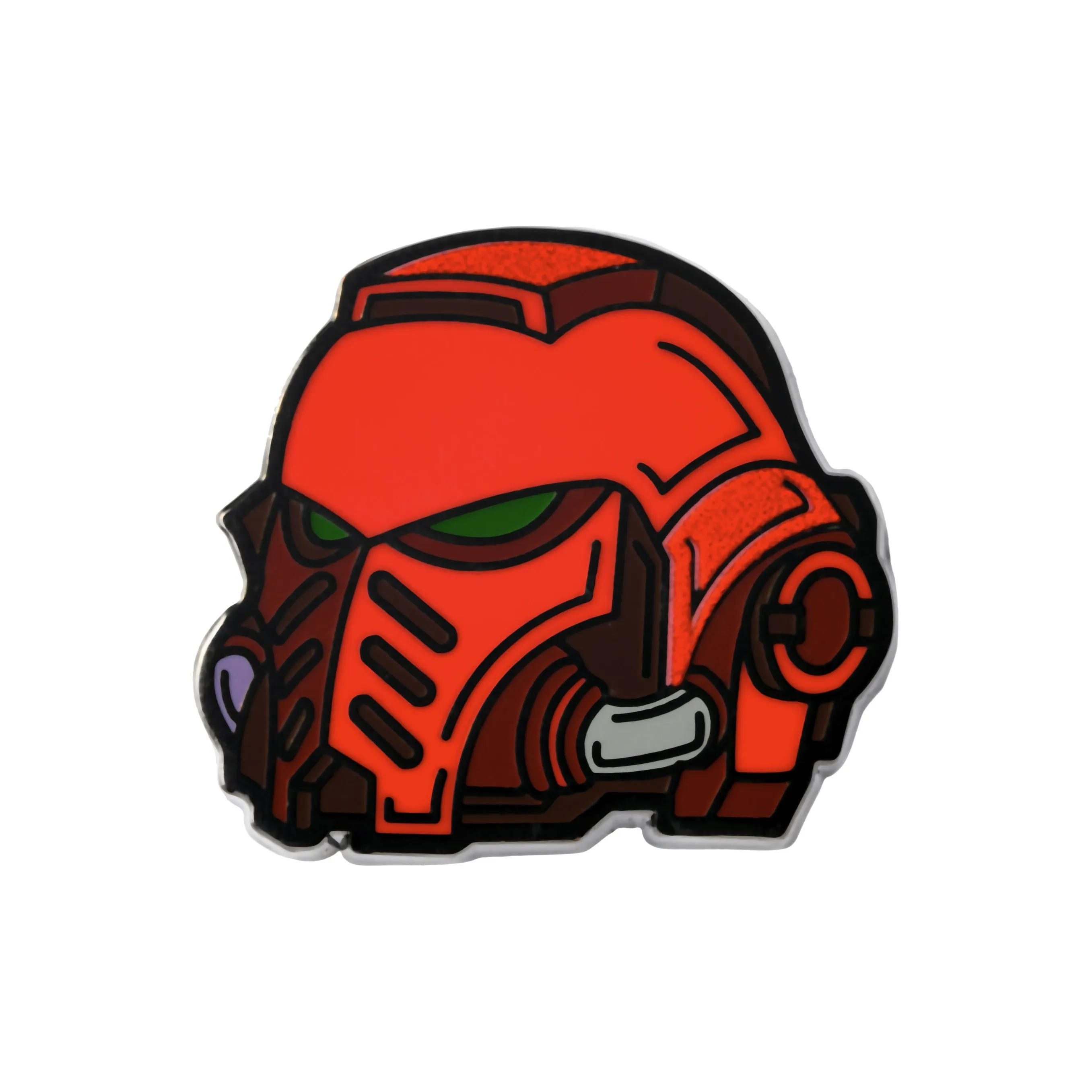 STARFORGED Warhammer 40K Space Marine Imperial Power Armor Helmet Badges