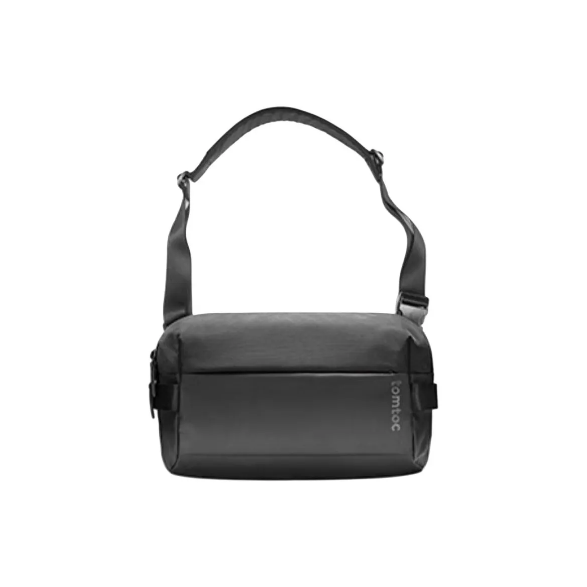 Tomtoc Сумка через плечо из нейлона Sling сумка на плечо мужская цвет обсидиановый черный