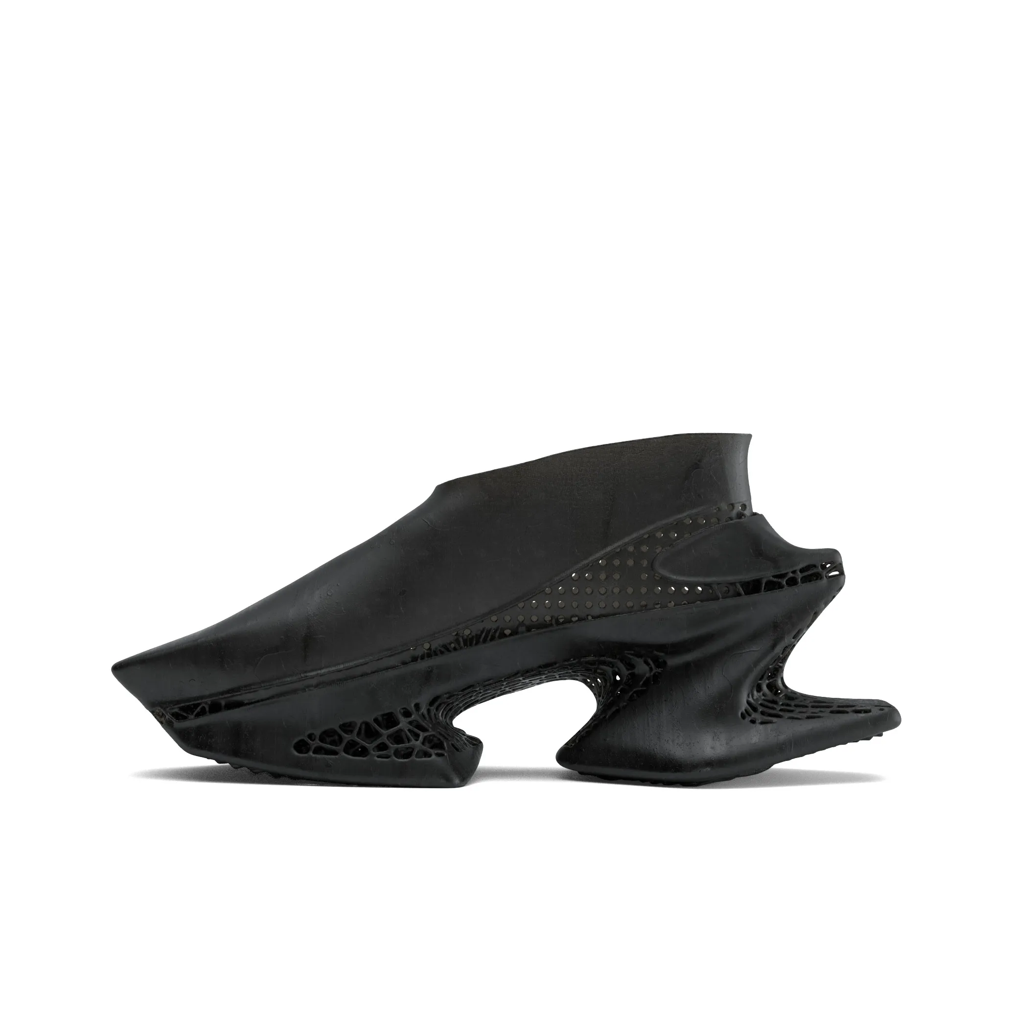 SCRY 3D Printed Shoes Unisex Black