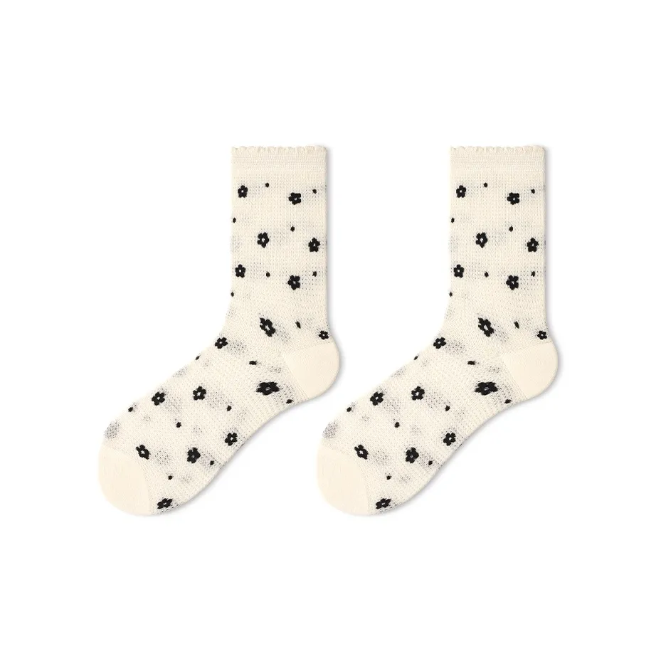 Primeet Mid Calf Socks Spring And Summer Women's Single Pack