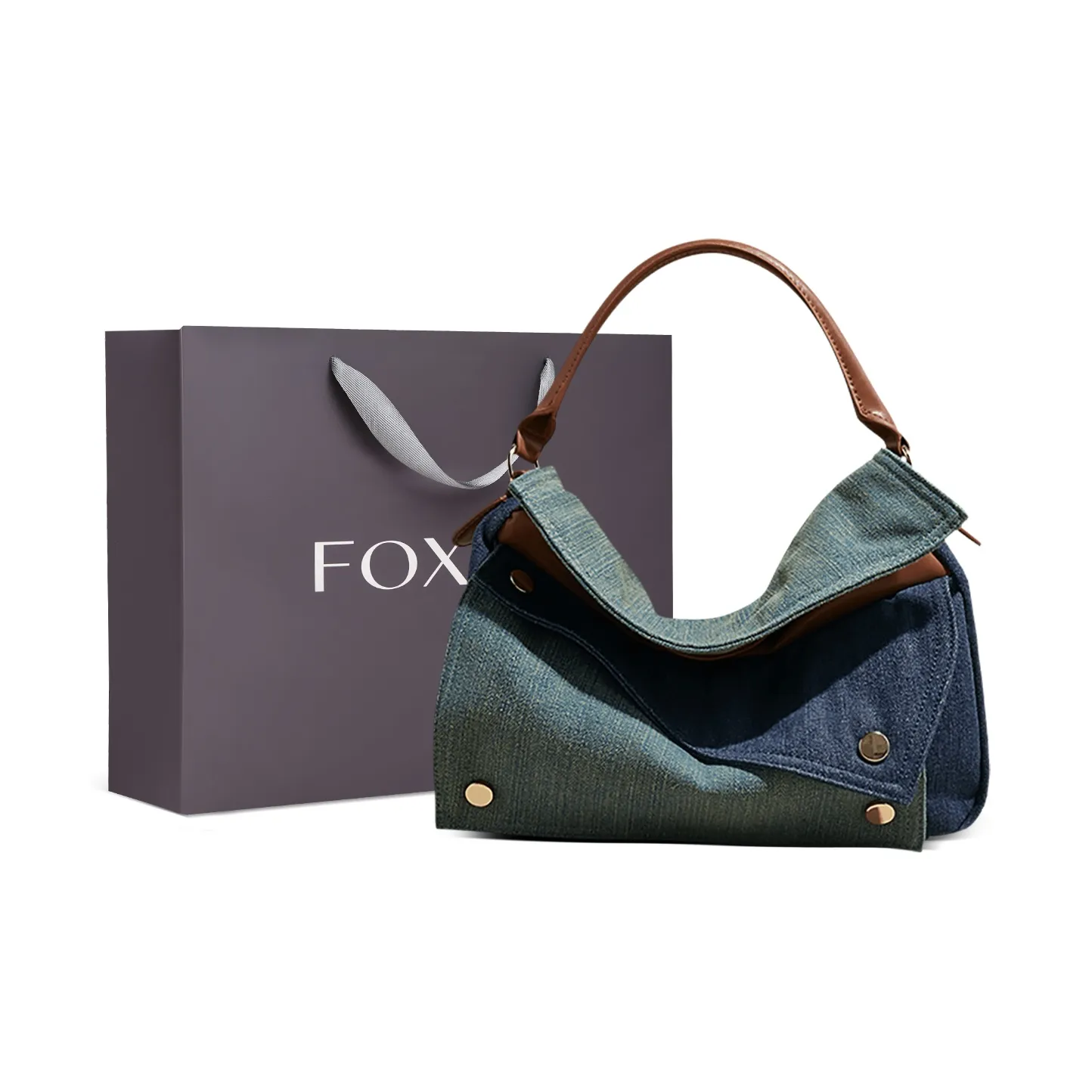 FOXER Fabric Crossbody Bag, Shoulder Bag Tubas Women's