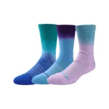 타이다이 코튼 캔디 + 블루 그린 그라데이션 + 블루 퍼플 그라데이션 (3팩 세트)