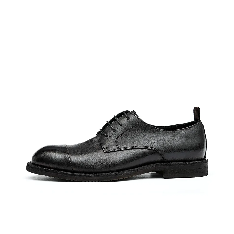ASTON M.JAZZ Dress Shoes Men's Low Top Black, Brown, Gray