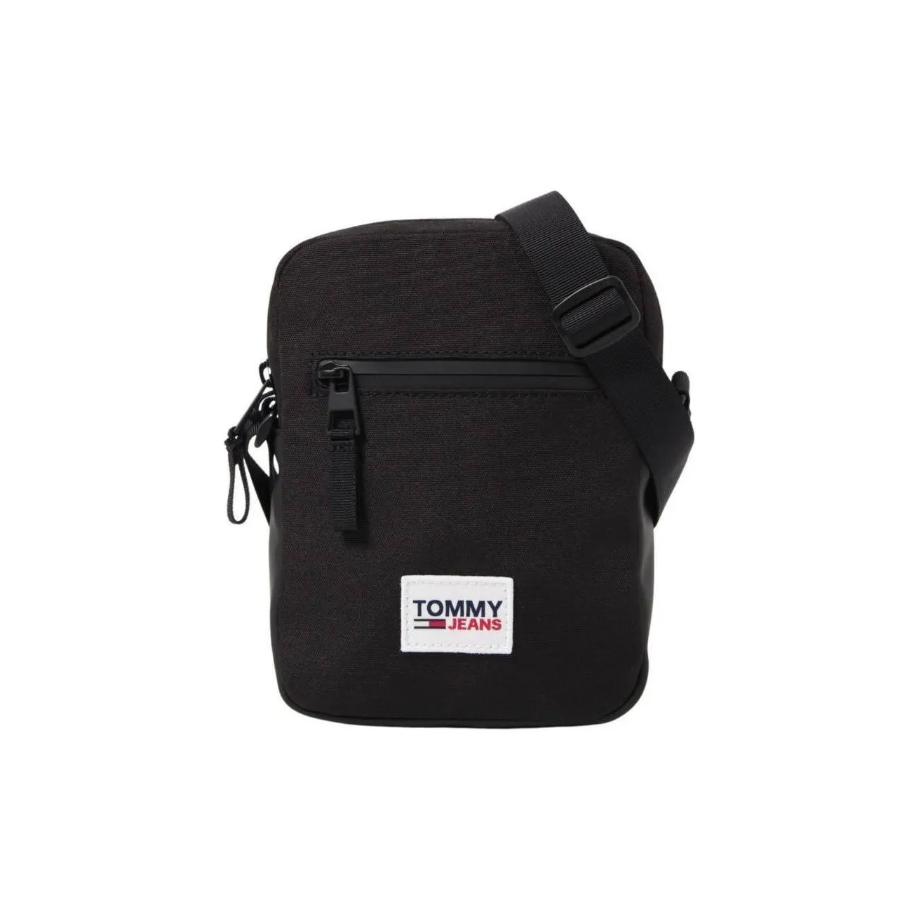 Tommy Hilfiger Recycled Polyester With Polyurethane Shoulder Bag Crossbody Bag Regular Unisex Black