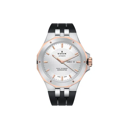 EDOX Автоматический Механический Часы Мужские Movement 43 мм Синий