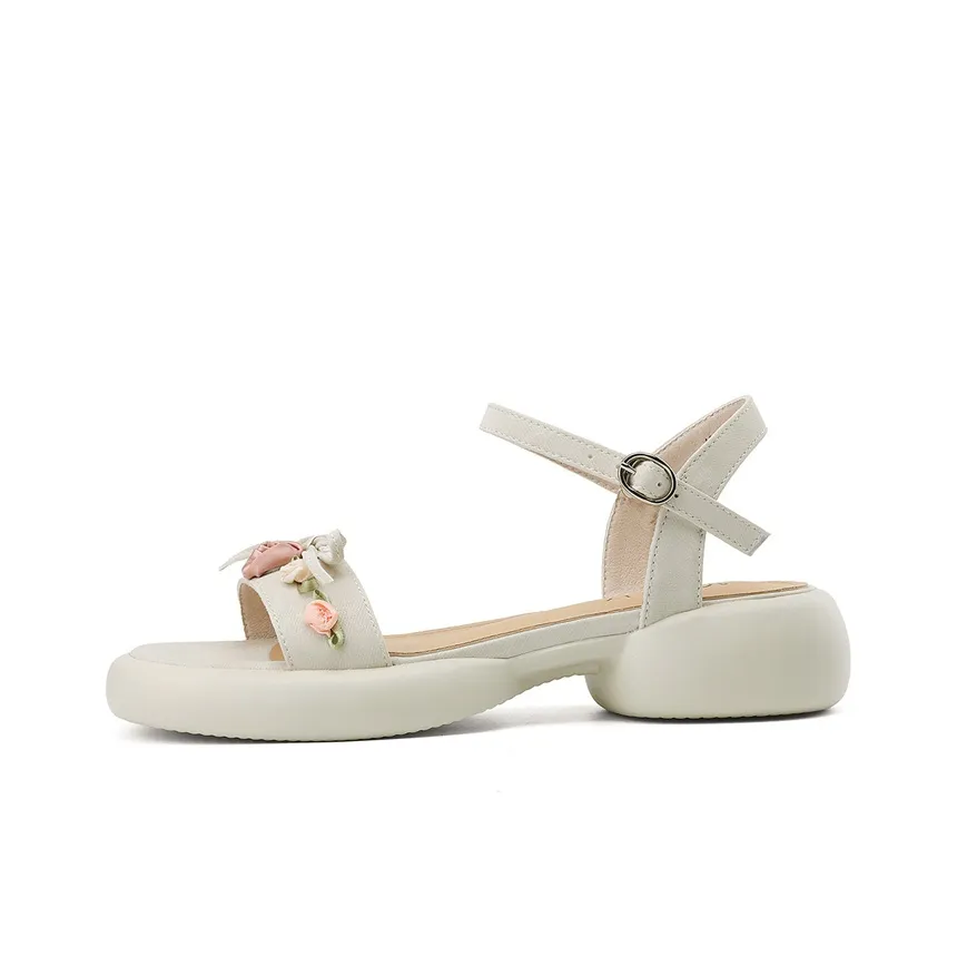 JOSINY One Ремень Сандалии 4CM Женские