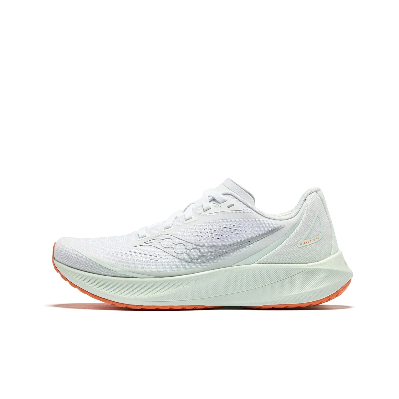 Saucony Cushioning Lightweight Training Running Shoes Women's White Silver Blue
