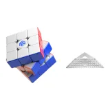GAN 12 M Maglev UV 다이아몬드 패턴 표면 및 매직 큐브 디스플레이 스탠드