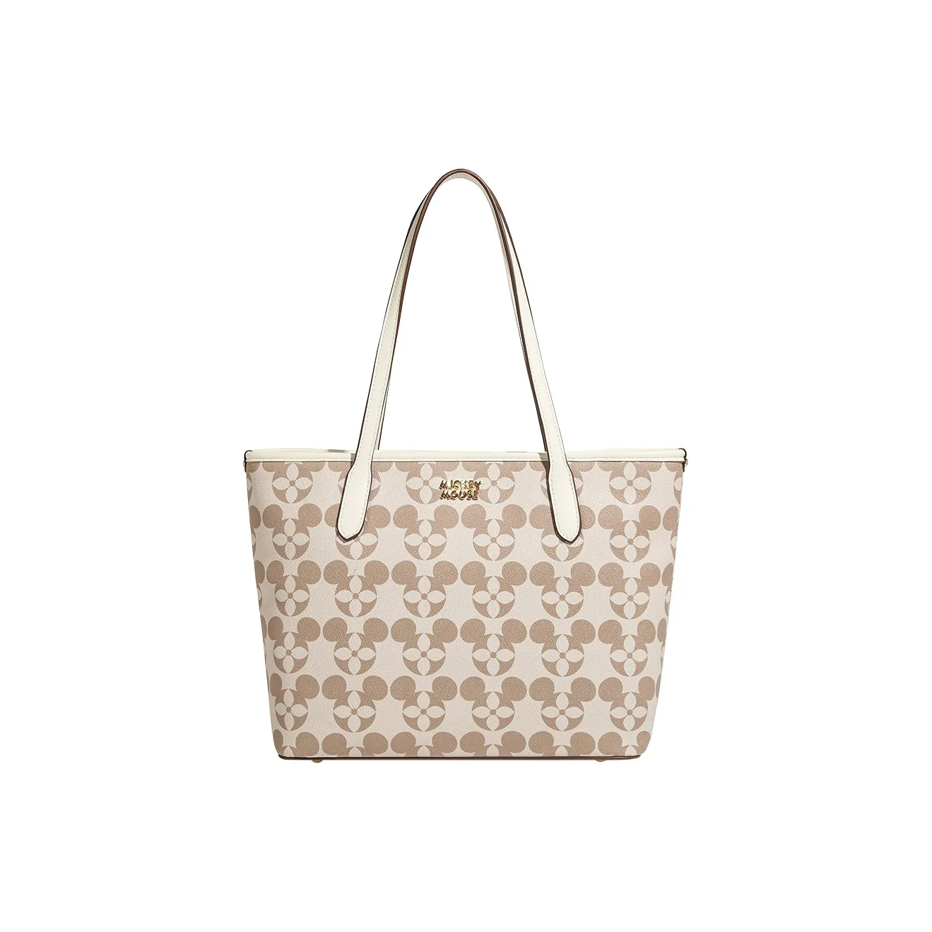 Disney Minnie Series PVC Тоут Сумка Сумка для покупок Сумка на плечо Женская Абрикосовая