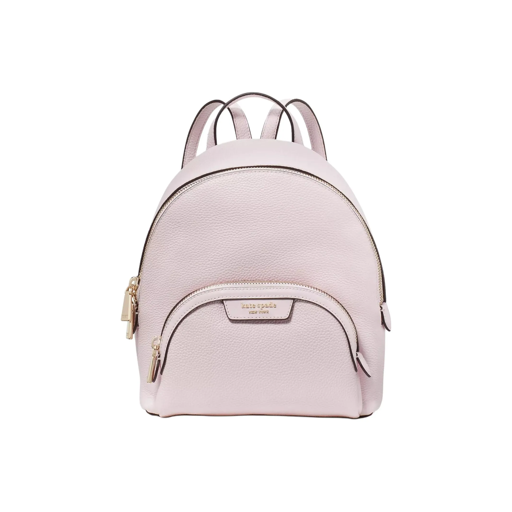 Kate Spade Leather Backpack Small Size Women's Shimmery Pink