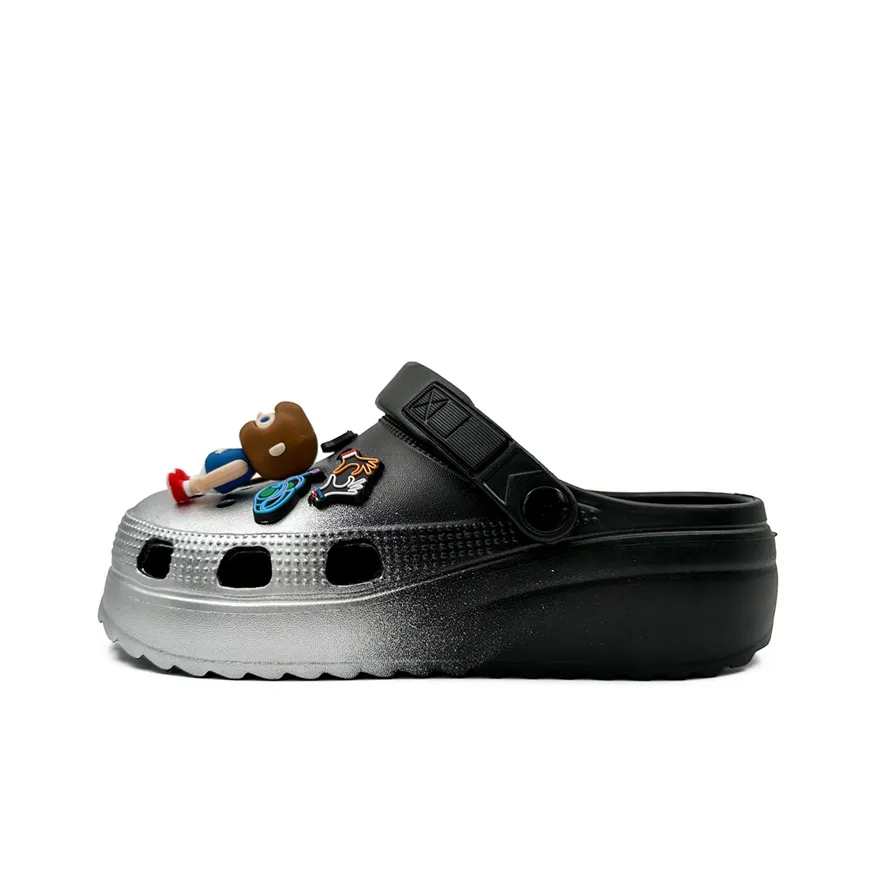 OUBT Мультяшный 3D-эффект Кукла Сабо Унисекс Градиентный Серебряный