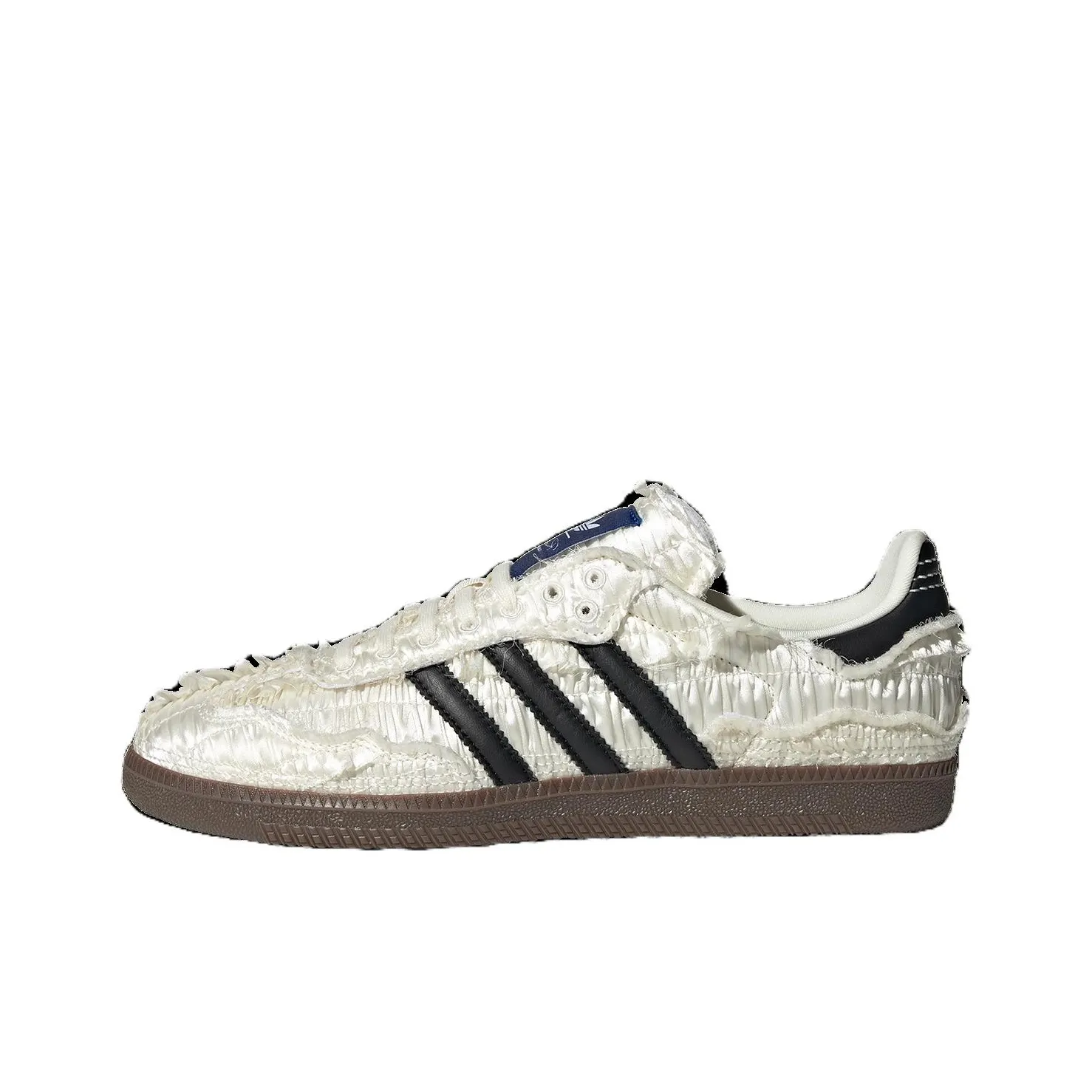 Adidas Originals Samba Reverie By Caroline Hú Clot White Textured Silk Upper