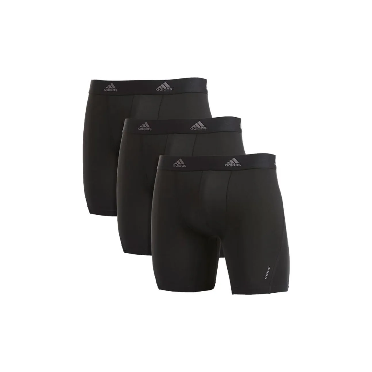 Adidas Боксеры Мужские 3 упаковки Черные