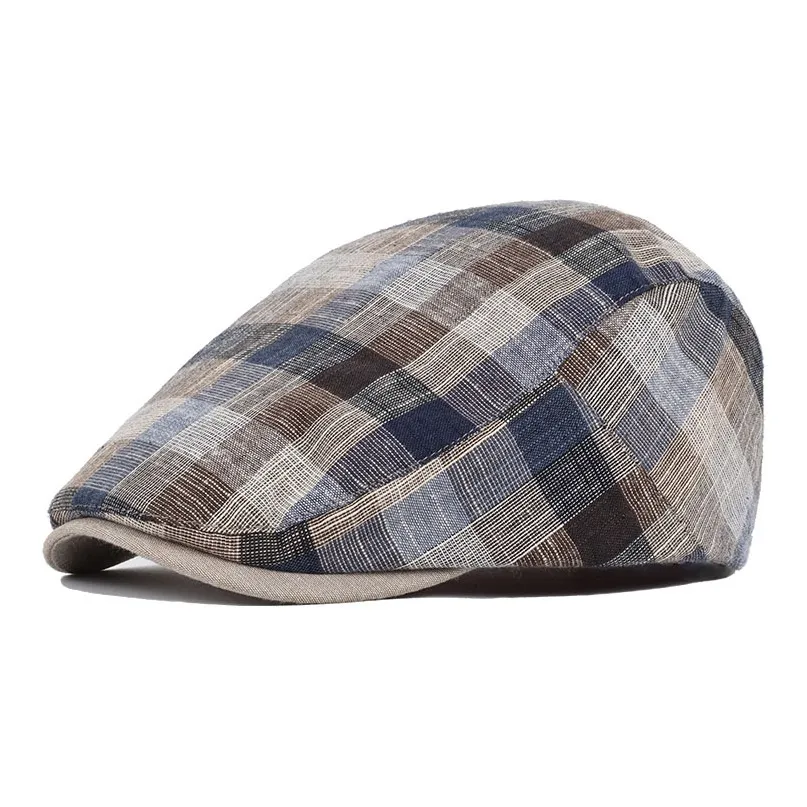 Yamaichi Maru Хлопок Linen Blend Berets Men's