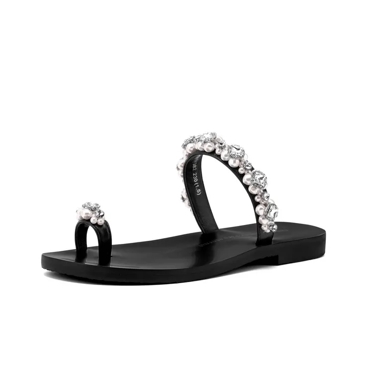 JOOC Слипоны Жемчужно-черные Женские