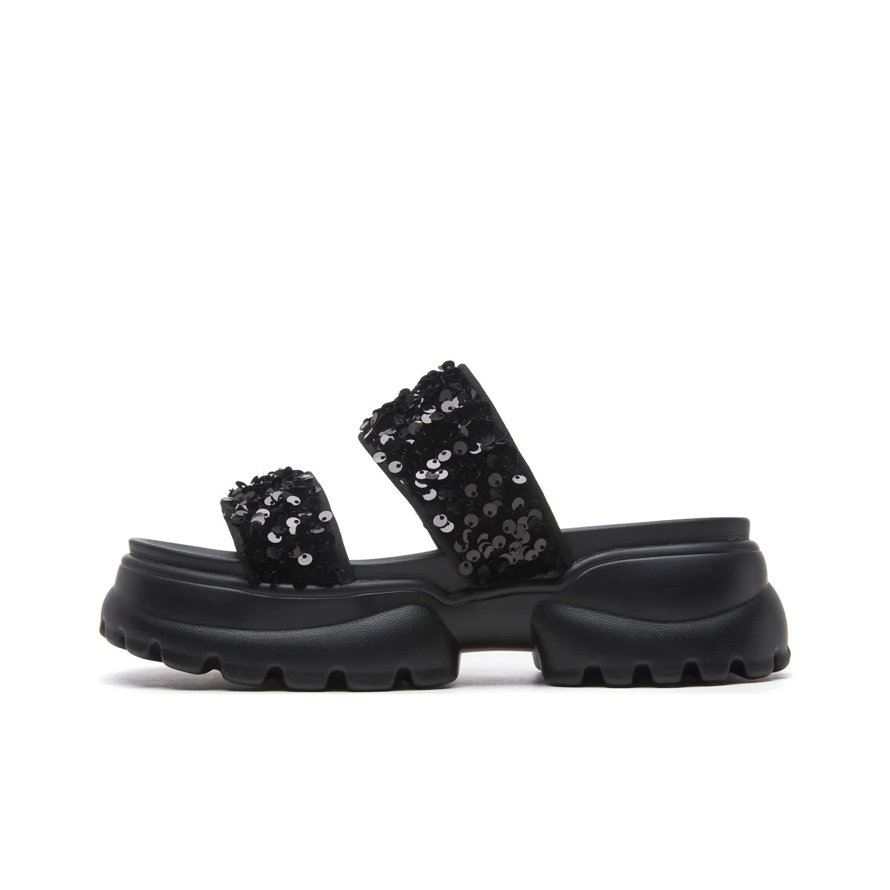 ZGR PU (полиуретан) Полиуретановые Блестки Слипоны Женские