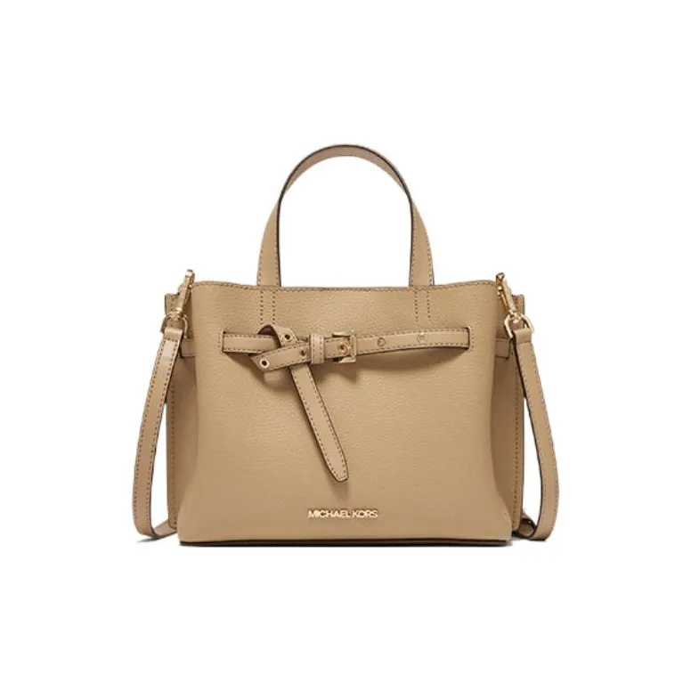 MICHAEL KORS Эмилия Кожа Бабочка Сумка Сумка Сумка через плечо Сумка через плечо Маленькая Женская CAMEL