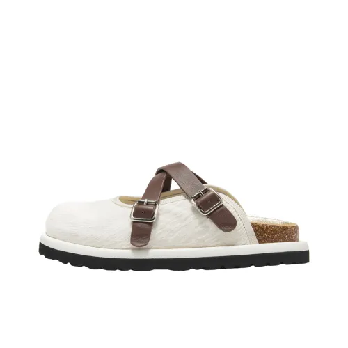 SHOESZOOO Домашние тапочки Белый Женские