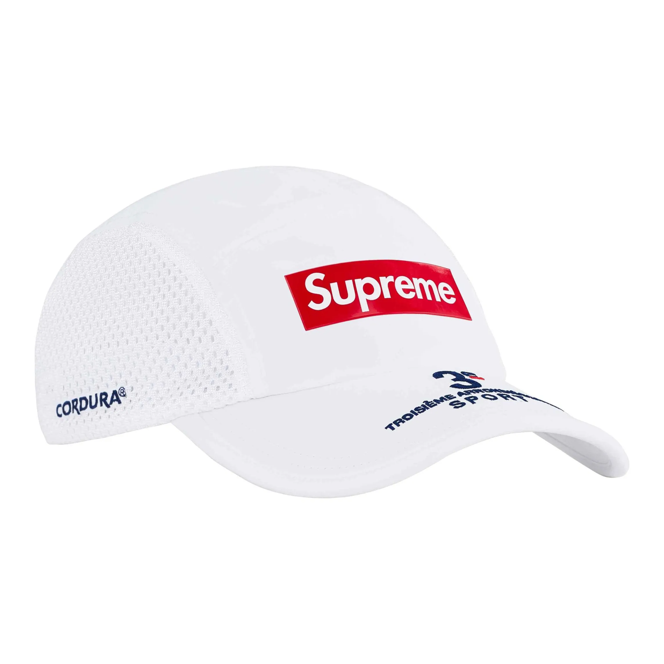 Supreme Нейлоновые Кепки Унисекс Белые