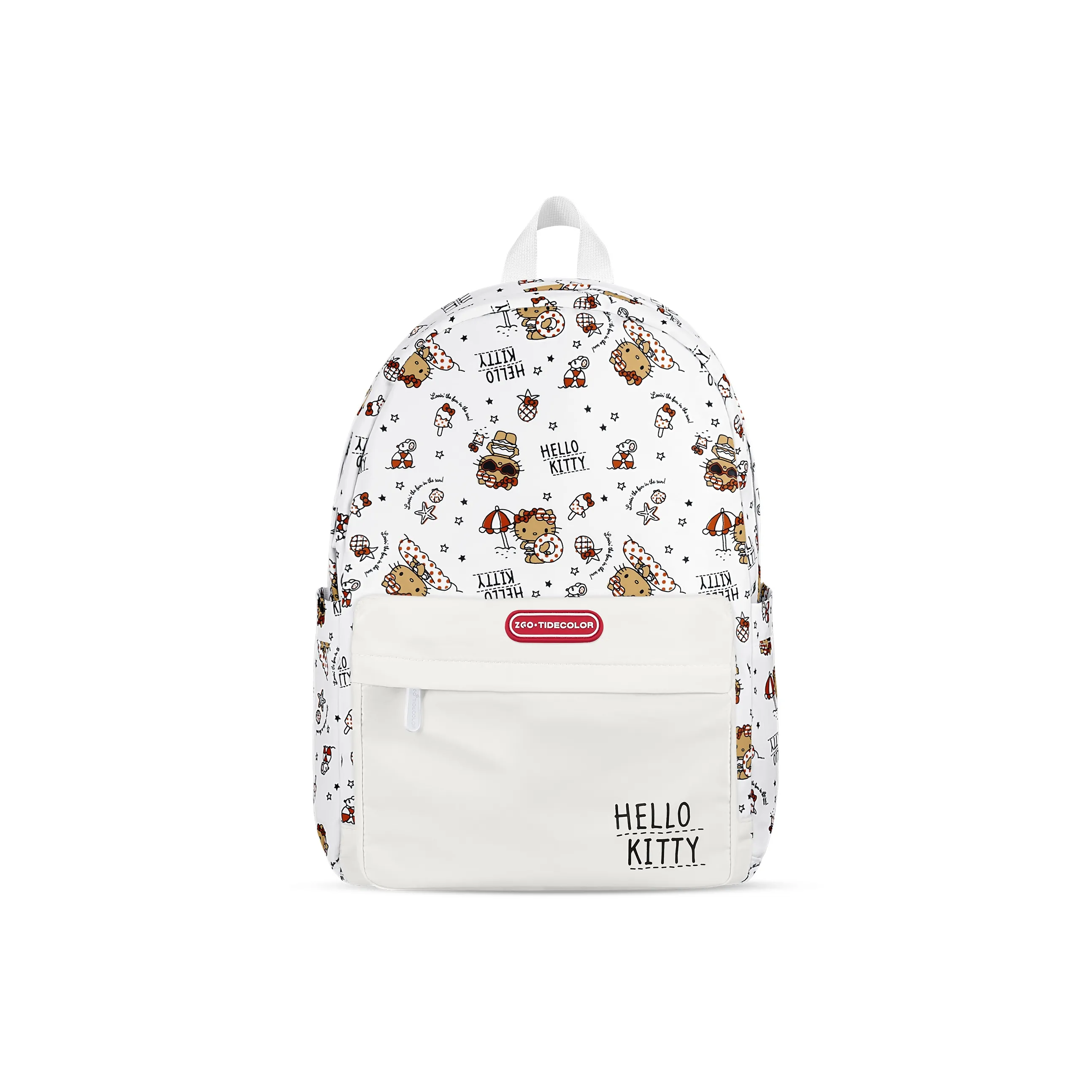 Sanrio Polyester Backpack Medium Women's White