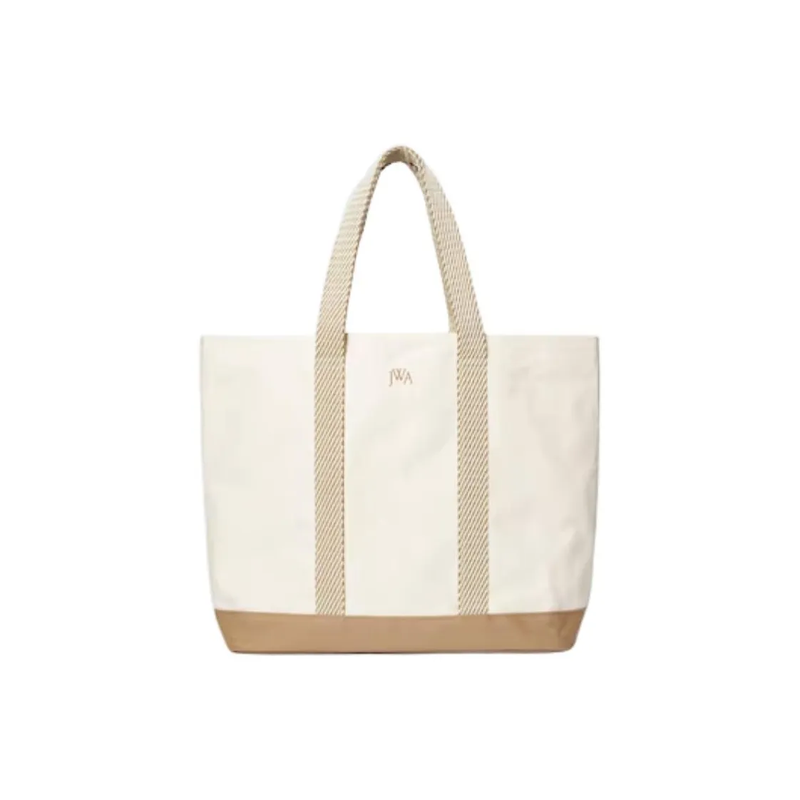 UNIQLO Cotton Tote Bag Shopping Bag Shoulder Bag Handbag Regular Unisex Natural