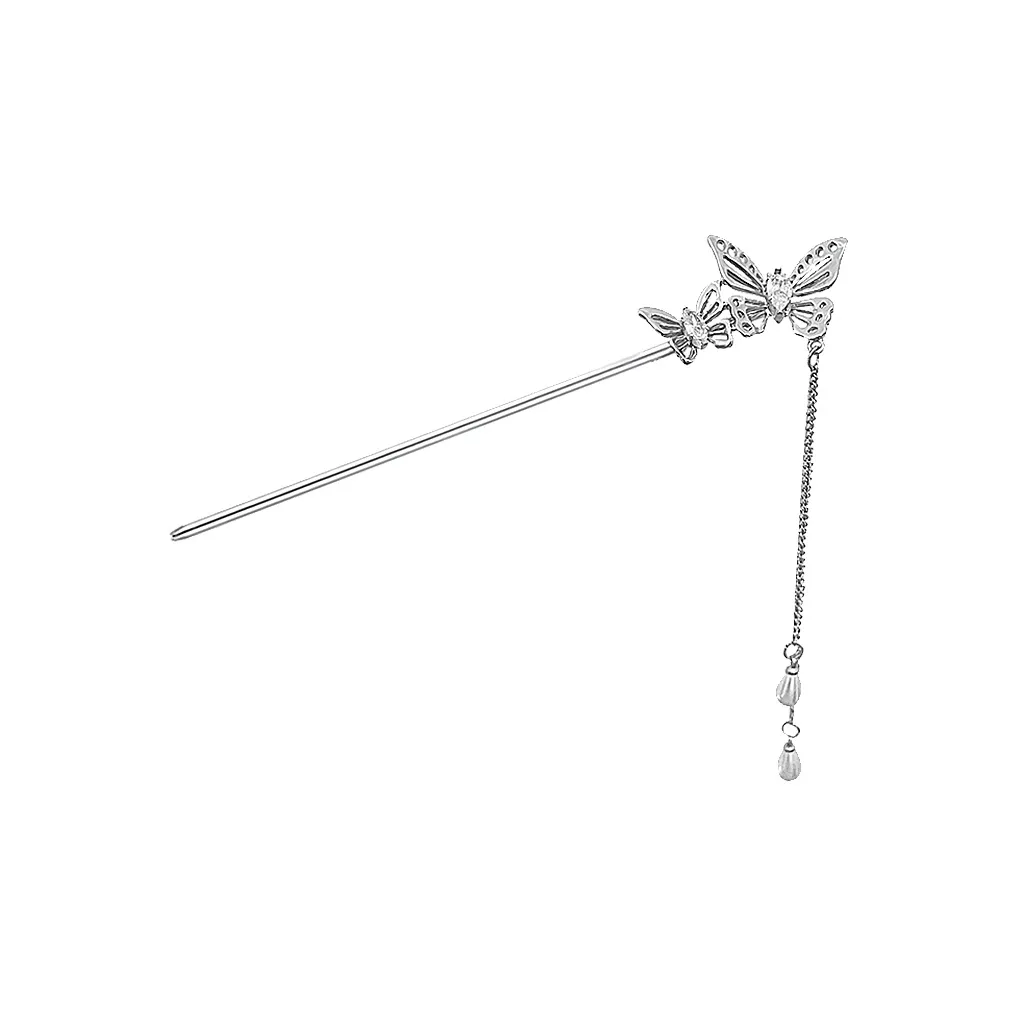 MAGICPOLE Шпильки для волос из сплава женские серебряные