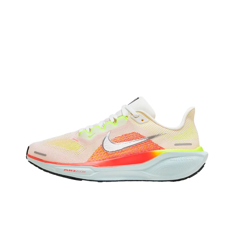 Nike Air Zoom Pegasus 41 Summit White Bright Crimson Women's