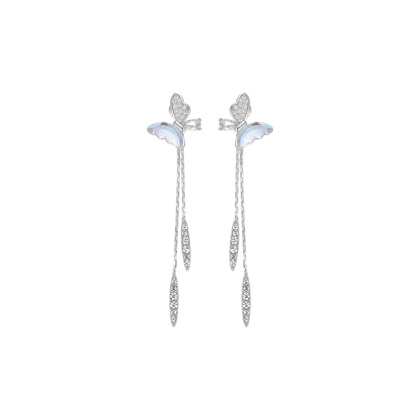 Clect Серьги с камнижением Женские