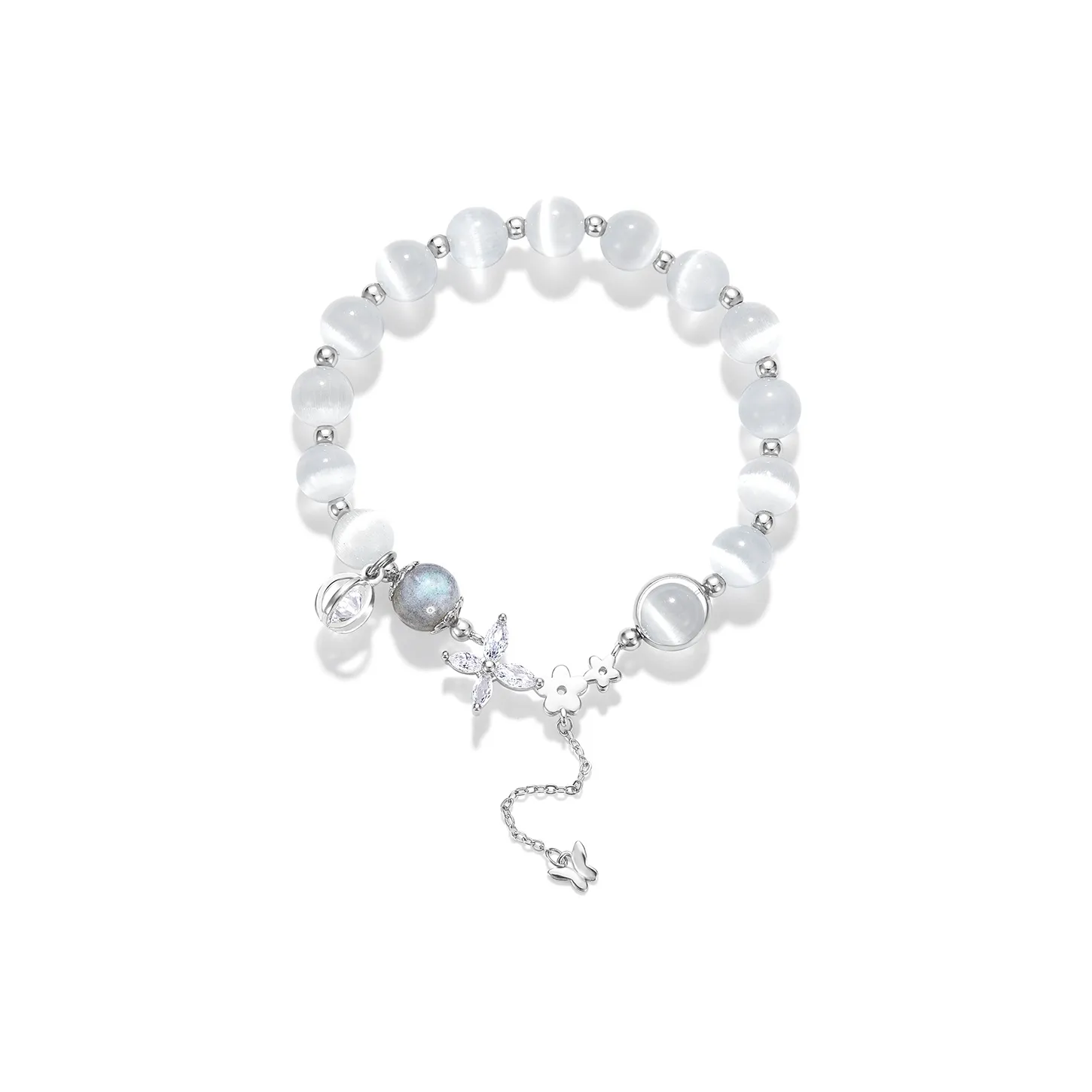 Zeroline Стекло Кошачий глаз Браслеты Женские