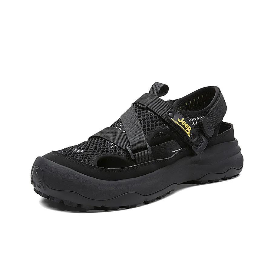 JEEP Пляжные сандалии Мужские Черные