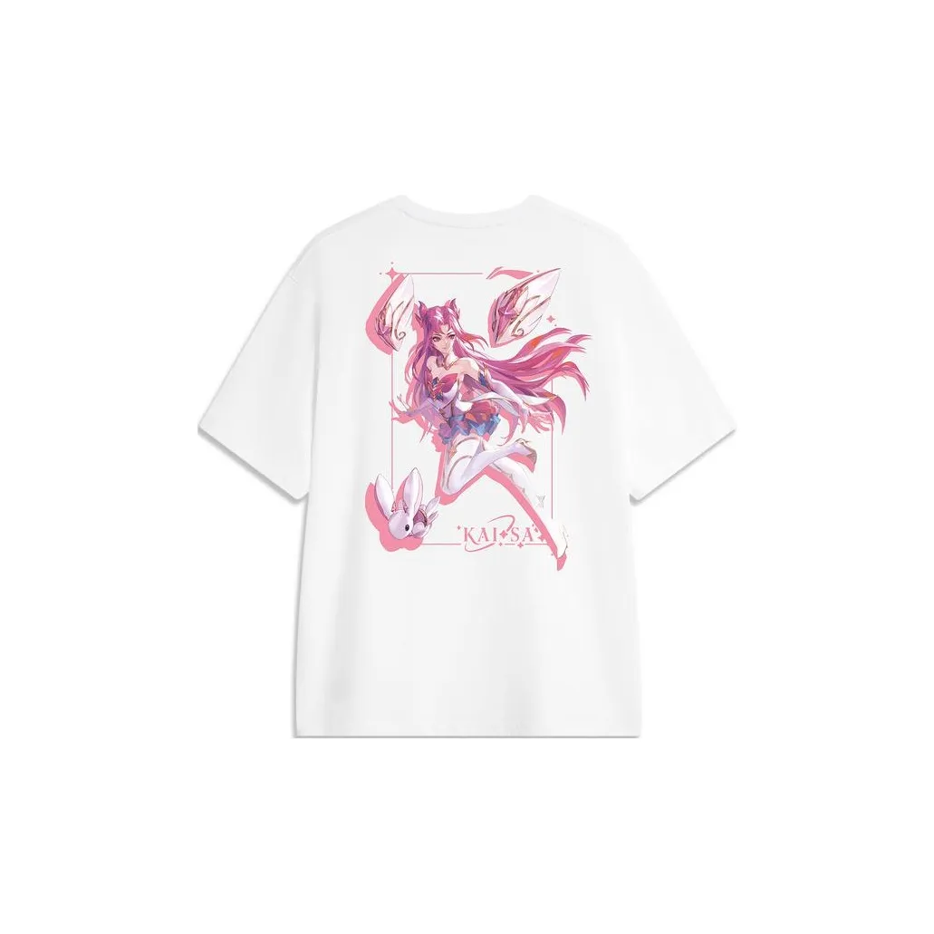 LINING x LOL T-Shirt Унисекс Стандартный Белый