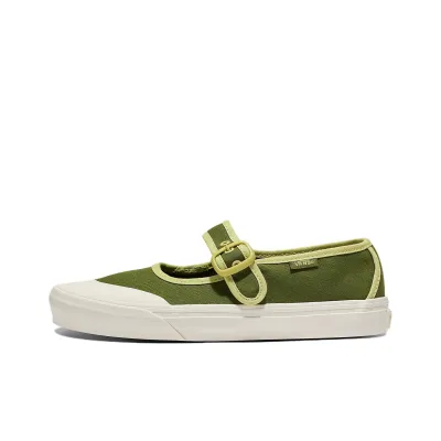 Mary Jane Vans 
Ballerina Green
 Women
s