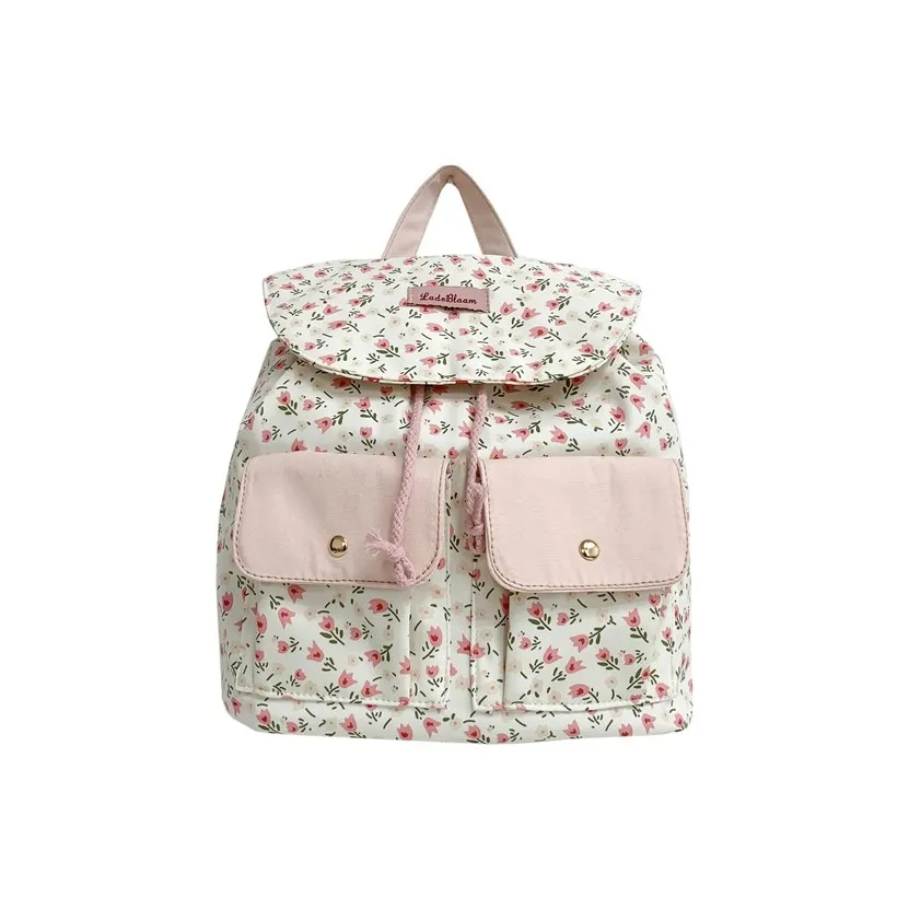 Ji Reminiscence Nylon Fabric Backpack Regular Women's Floral