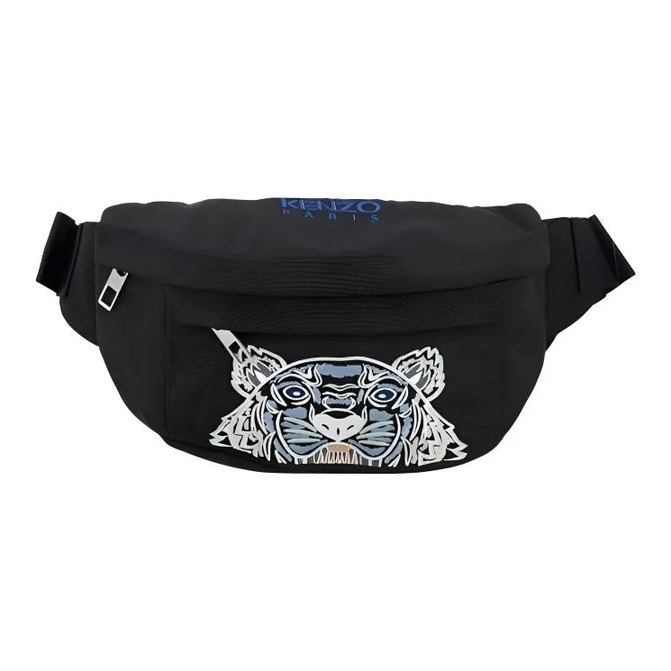 Venice striped travel bag Schwarz