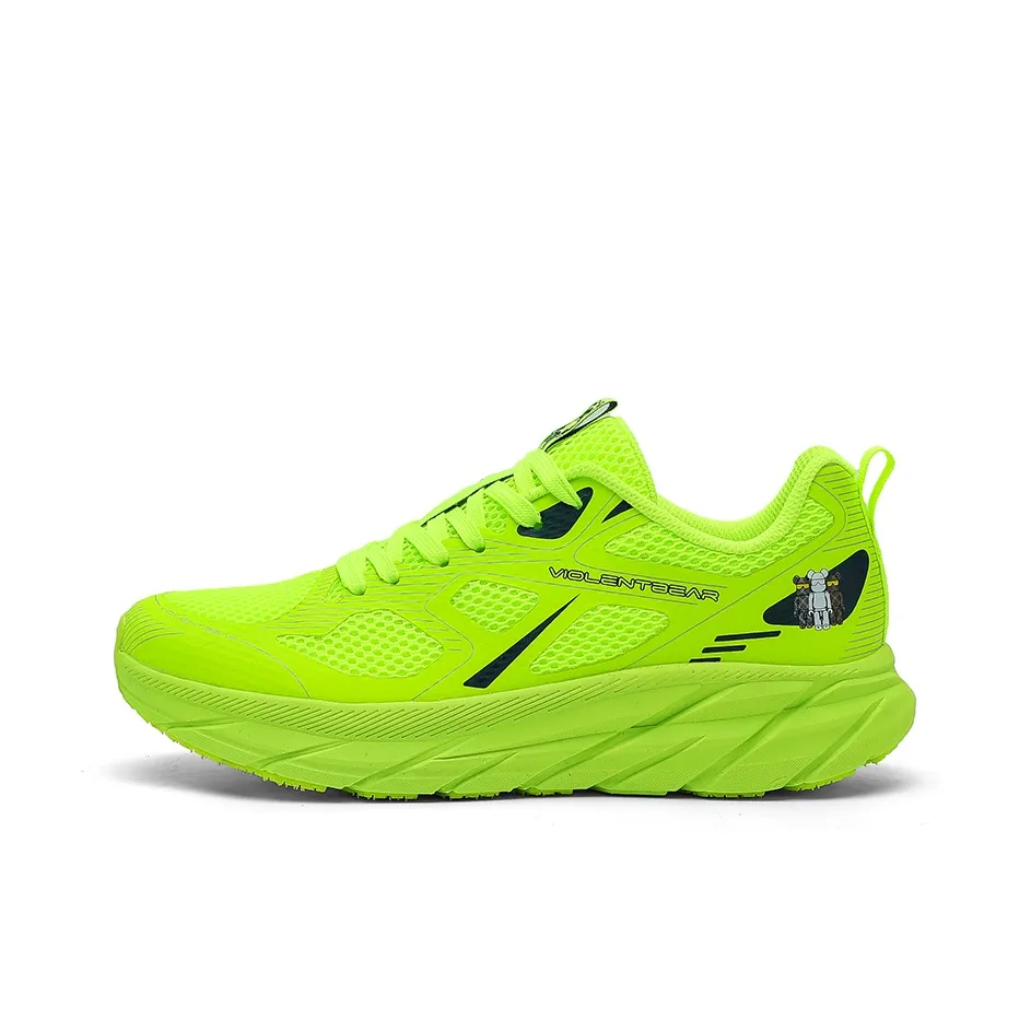 Violentbear Cushioning, Slip Resistant, Abrasion Resistant, Breathable Low Top Rubber Foam Casual Running Shoes Unisex