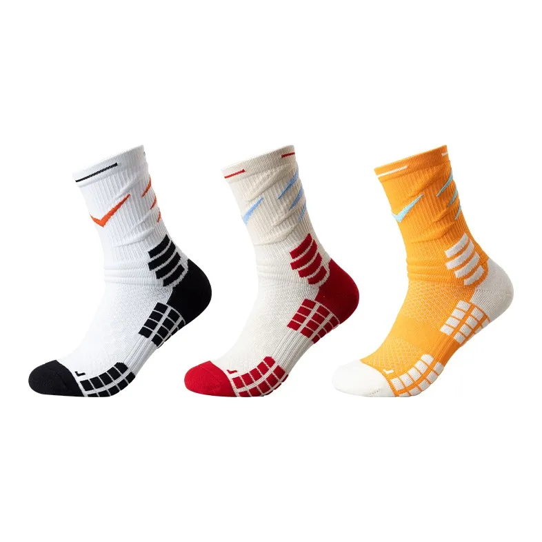 B&C.Room Basketball Socks Men's 3 Pack