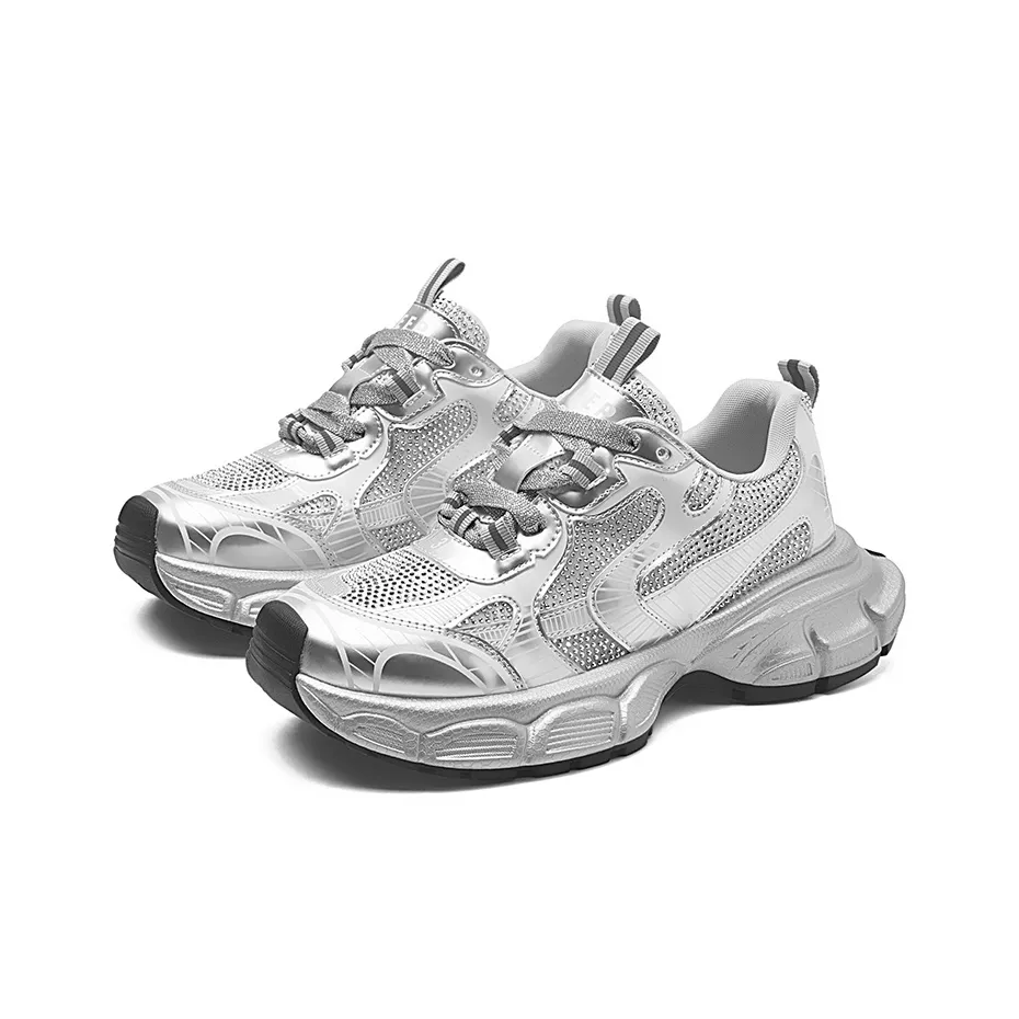 JEEP SPIRIT Дышащая Поддержка Низкий Топ Толстая подошва Кроссовки Женские