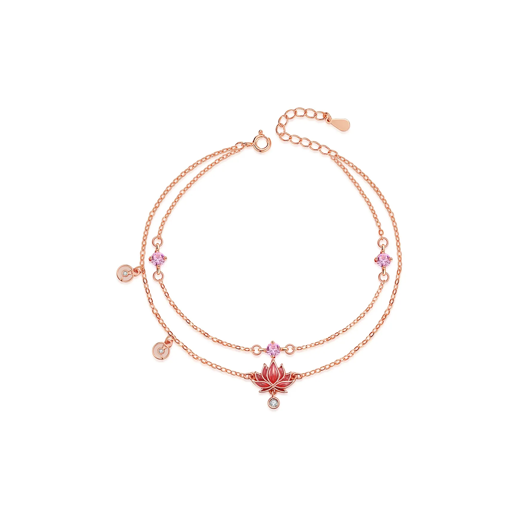 Hurry That Year 925 Sterling Silver Anklets Women's