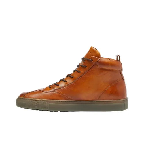 Oliver Sweeney Кроссовки для скейтбординга High Top Коричневые Мужские