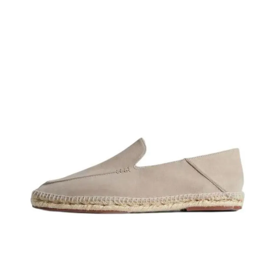 Loro Piana Seaside Walk Suede Calfskin Espadrilles