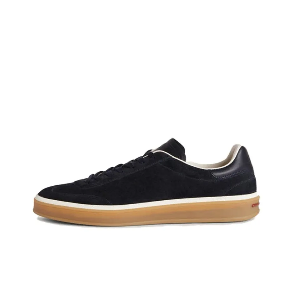 Loro Piana Skateboard Shoes Unisex Low-Top Marine Blue