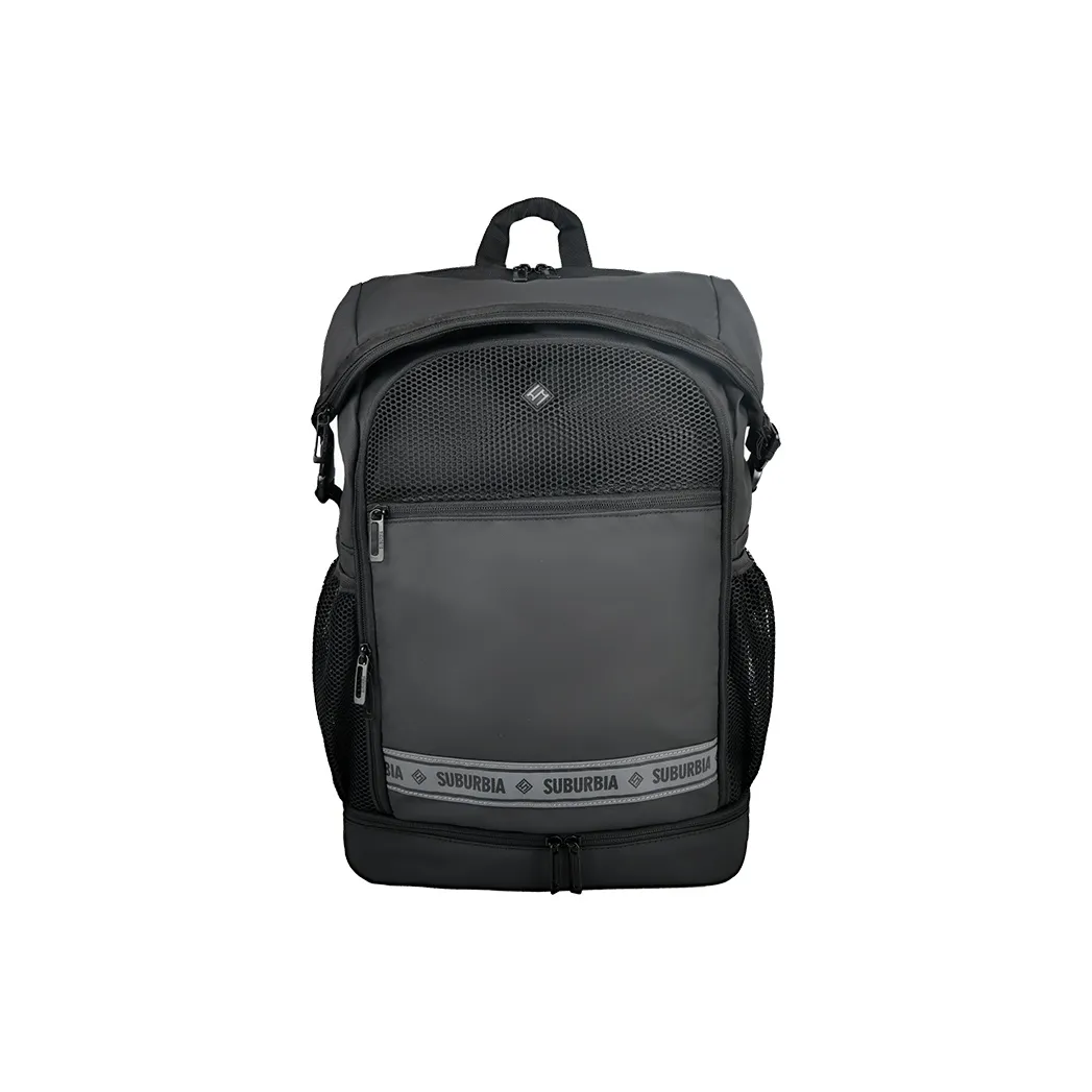 SUBURBIA ПУ (полиуретан) Рюкзак Большой Унисекс Черный