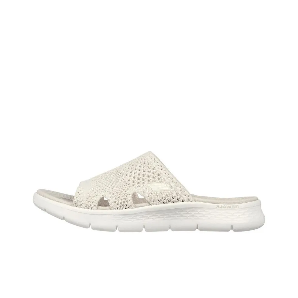 Skechers Go Walk Fle Slide Slippers Women's White