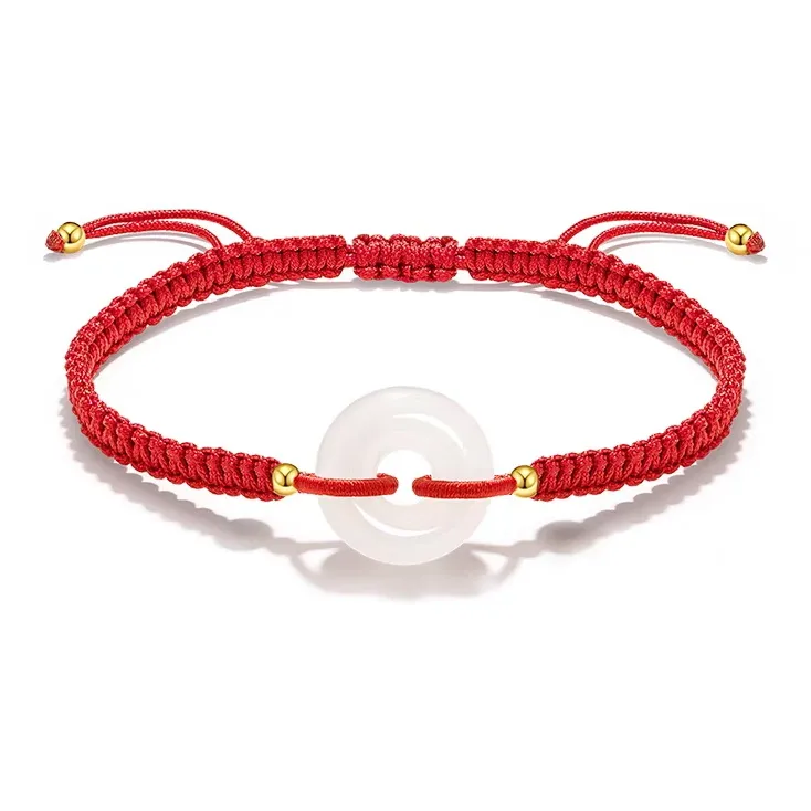 Pei Xuanchi Браслеты с имитацией халцедона Унисекс